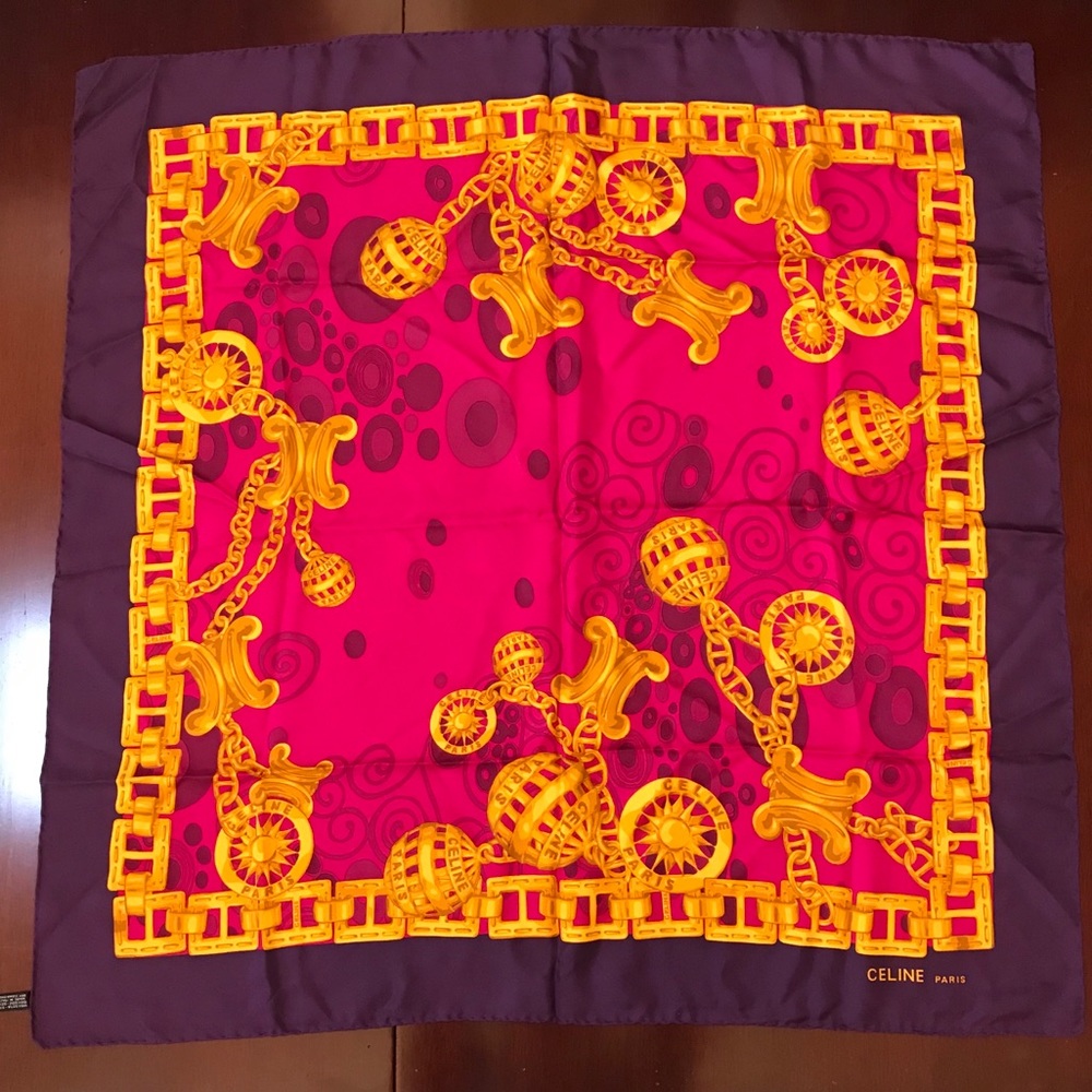 Vintage Celine Scarf